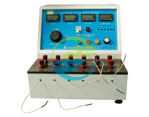 قیمت مناسب IEC60884-1 پلگ ساکت تستگر افزایش دمای تستگر دقت بالا 6 ایستگاه کار آنلاین
