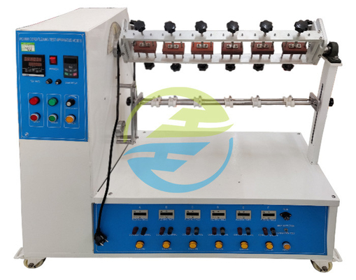 UL817 تست کننده خم شدن سیم برق 6 ایستگاه آزمایش قدرت کششی شناسایی هوشمند ±180° طراحی پایدار با دقت بالا