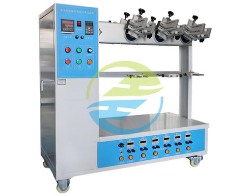 قیمت مناسب EV Charging Connector Cable Tester with 0-60 Times/Min Swing Speed 0-180 Swing Angle and 6 Stations for Tensile Strength and Flex Durability Testing آنلاین