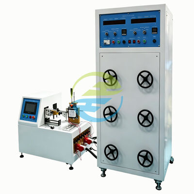 کیفیت سیستم تست شکستن سوکت سه فاز و عملکرد عادی   IEC 60884-1 IEC 60669-1 سیستم تست بار RLC یکپارچه با کنترل همگام PLC کارخانه