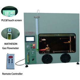 قیمت مناسب 50W 500W میتسوبیشی PLC پلاستیکی عمودی افقی اشتعال تستر UL94 آتش اتاق آنلاین